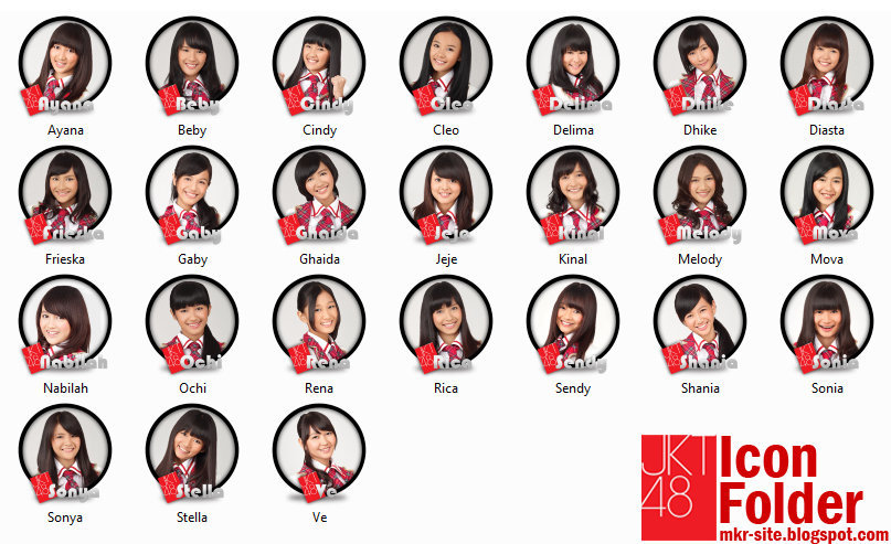 Mengganti Icon  Folder JKT48 TKJ  GENERATION IV