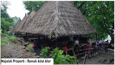  Desain  Bentuk  Rumah  Adat Alor dan Penjelasannya Rumah  