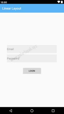 Linear Layout Android Studio