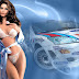 Cars With Girls Wallpaper