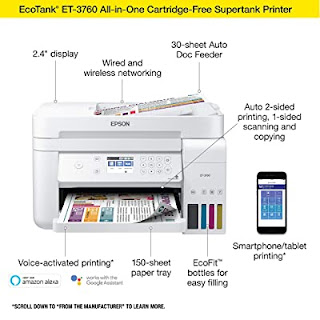 Epson EcoTank ET-3760 Printer Driver Download