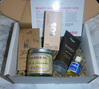 Love Lula Beauty Box - November 2016