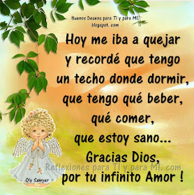  Gracias Dios, por tu infinito Amor!