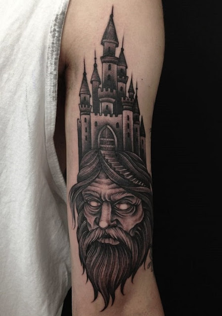 tatuagem castelo