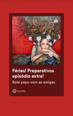 Podcast Bate papo com as amigas: Férias! Preparativos episódio extra.