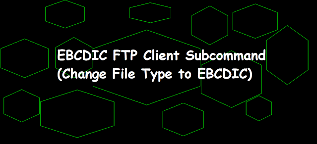 EBCDIC FTP Client Subcommand (Change File Type to EBCDIC), ebcdic, ftp, ftp subcommand, file transfer protocol, ibmi, as400, iseries, systemi, as400 tutorial, as400 and sql tricks, ibmi tutorial