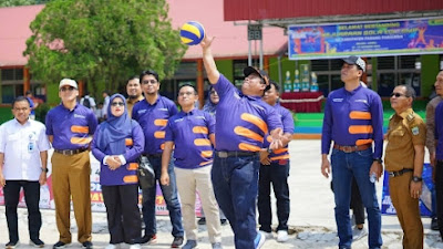 Pemkab Padang Pariaman Gelar Turnamen Kejuaraan Volly Tingkat SMP Sederajat Se-Kababupaten Padang Pariaman   