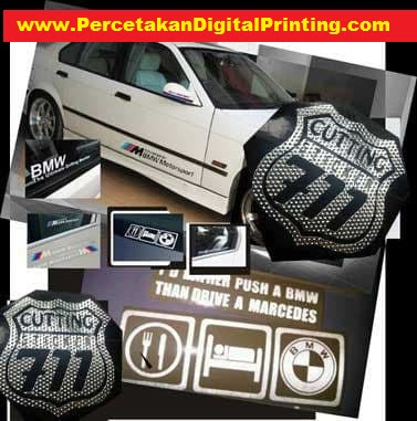 Contoh Contoh Desain CUTTING STICKER Dari Percetakan Digital Printing Terdekat