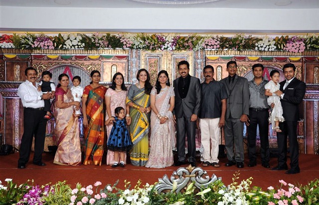 Wedding Reception Cute Pics of karthi 2011