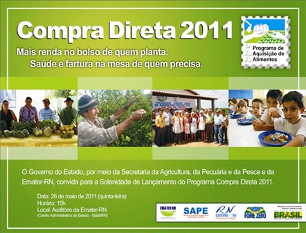 Compra Direta 2011 - Convite