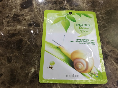 the cure sheet mask