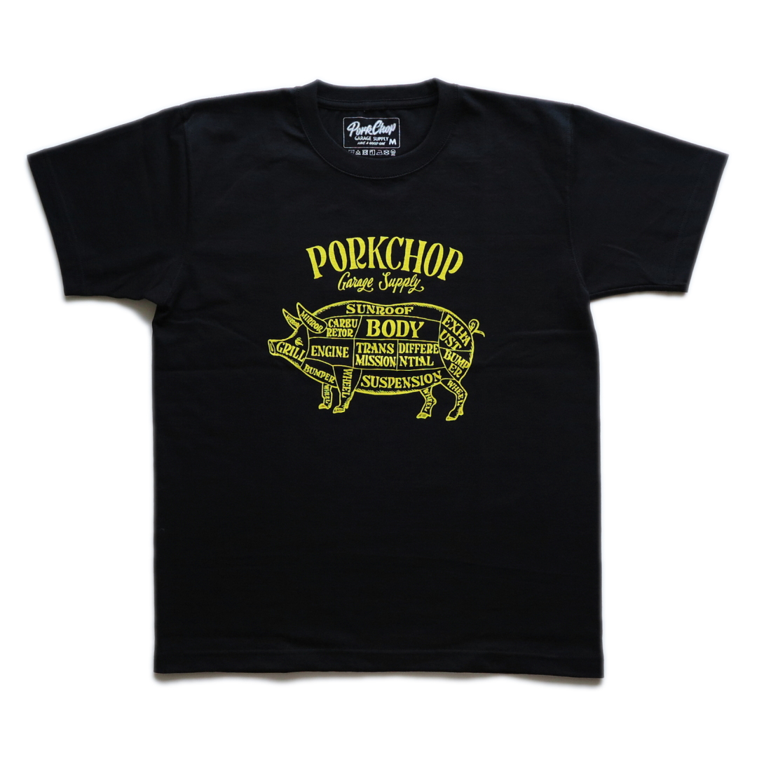 【PORKCHOP GARAGE SUPPLY/ポークチョップガレージサプライ】NEW PORK FRONT & BACK TEE 明日発売！