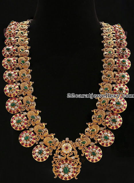 Floral Antique Bottu Mala