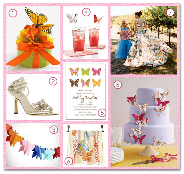 GET THE LOOK Butterfly Themed Wedding