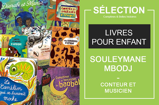Pinterest Selection de livres jeunesse enfant de Souleymane Mbodj, conteur, musicien, auteur sénégalais, du Sénégal (Afrique)