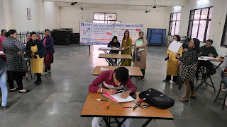 Swachhta Pakhwada and  ‘Drawing Competition’ in the campus of Polytechnic wing on 09 February 2023.