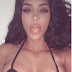 EeeeGbam: Kim Kardashian blasted for posting provocative selfies in tiny Chanel bikini revealing 90% of her Boobs [Photos]