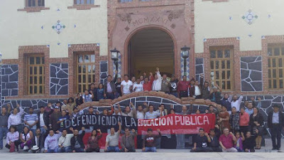 Por la reapertura de la Escuela Normal Rural de El Mexe, Hidalgo