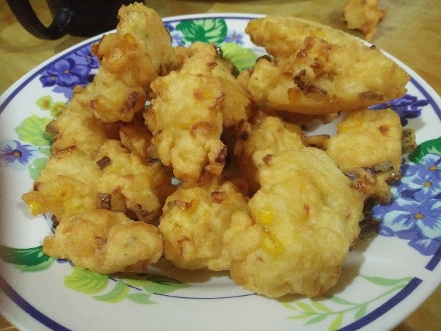 Cucur Jagung mudah dan sedap