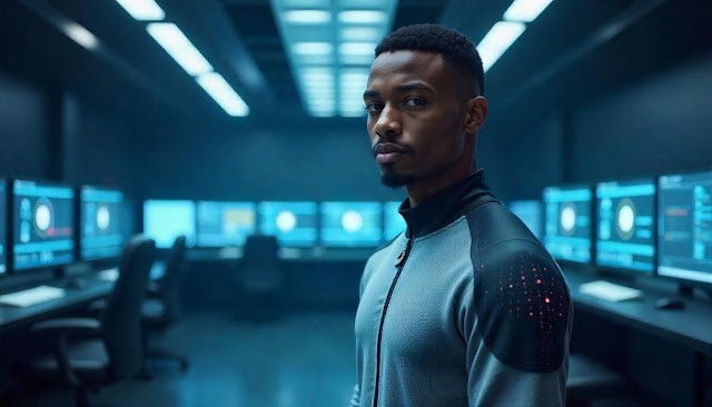 Deepfake technology and AI-generated actors in modern cinema.