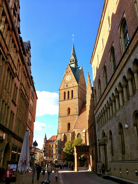 Picture of the Marktkirche in Hannover, Niedersachsen, Germany.