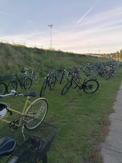 Bicicletas en Liseborg Center (Viborg)