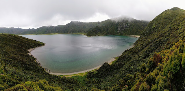 Azores Sao Miguel Lagoa trekking portugal volcan do fogo