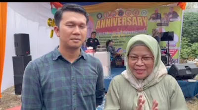 Ibu-ibu Pengajian Dukung Rahmat Kristian Jadi Calon Anggota DPRD Medan