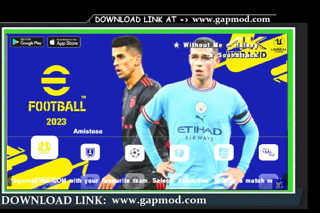 PES ISO 2023 English Version Modif eFootball PPSSPP Latest Transfer Best Graphics HD New Kits