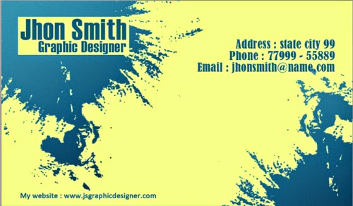 How To Make Creative Business Card Using Photoshop