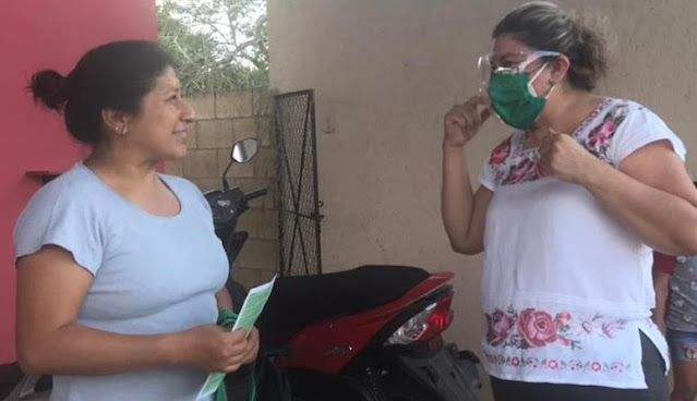 Mildred Raquel Durán Segovia, candidata mayahablante del PVEM por el Distrito XIII local