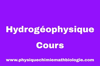 Cours d'Hydro géophysique PDF