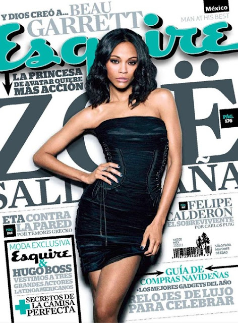 Zoe Saldana Esquire Magazine Photos