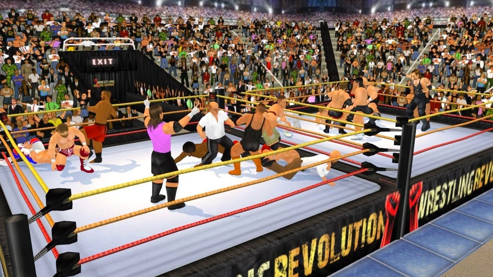 [Android Apk] Download Wrestling Revolution 3D