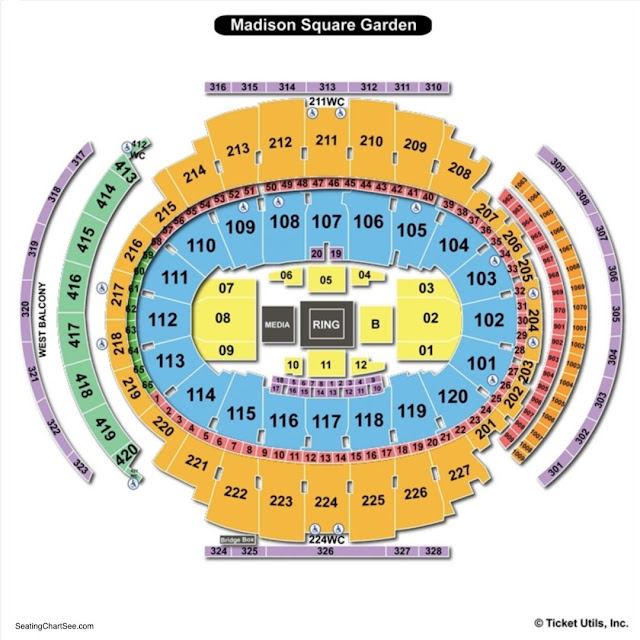 Madison Square Garden Seating Chart boxing from madison square garden seating chart , Madison Square Garden Seating Chart with seat numbers, Madison Square Garden Seating view 