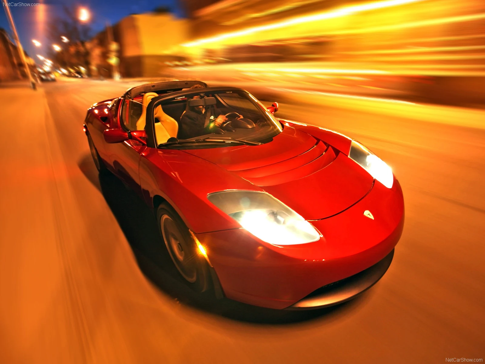 Hình ảnh xe điện Tesla Roadster 2008 & nội ngoại thất