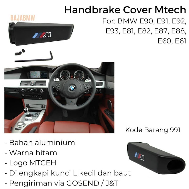 Handbrake Cover BMW - Logo M Tech