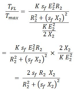 Torque Equation of Induction Motor