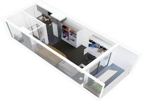 Studio Apartment Floor Plans