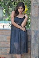 Pragya Nayan New Fresh Telugu Actress Stunning Transparent Black Deep neck Dress ~  Exclusive Galleries 034.jpg