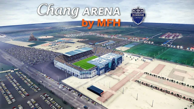 Stadium Chang Arena with Aerial View For eFootball PES 2021