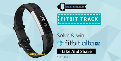 Fitbit Track Solve And Win Fitbit ALTA HR FREE