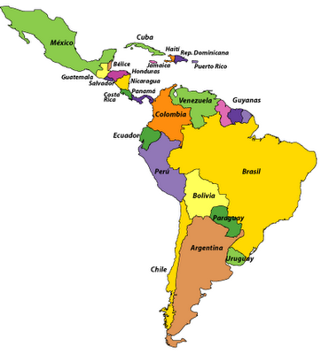 SOCIALES: AMÉRICA DIVISIÓN GEOGRÁFICA Y CULTURAL