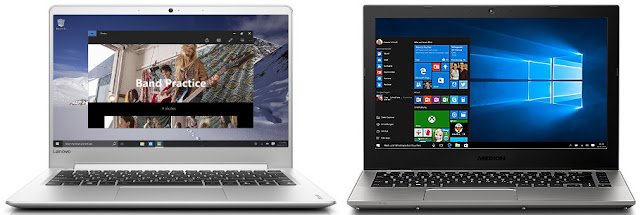 Lenovo IdeaPad 710S-13IKB vs Medion Akoya S3409