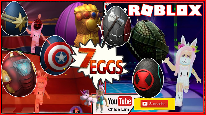 Chloe Tuber Roblox Egg Hunt 2019 Scrambled In Time Gameplay Getting Mc Egger 5 Superhero Infinity Gauntlet Eggs - roblox egg hunt 2019 how to get the key