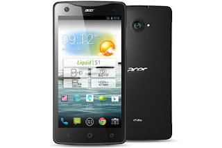 Harga Acer Liquid S1 Terbaru, Spesifikasi Andoird OS v4.2 (Jelly bean) Harga Terjangkau