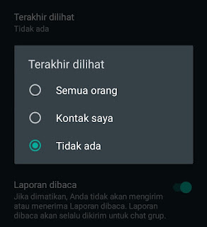 cara menyembunyikan terakhir dilihat di whatsapp gb