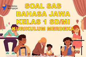 Soal SAS/PAT Bahasa Jawa Kelas 1 SD/MI Semester 2 Kurikulum Merdeka Tahun 2023 