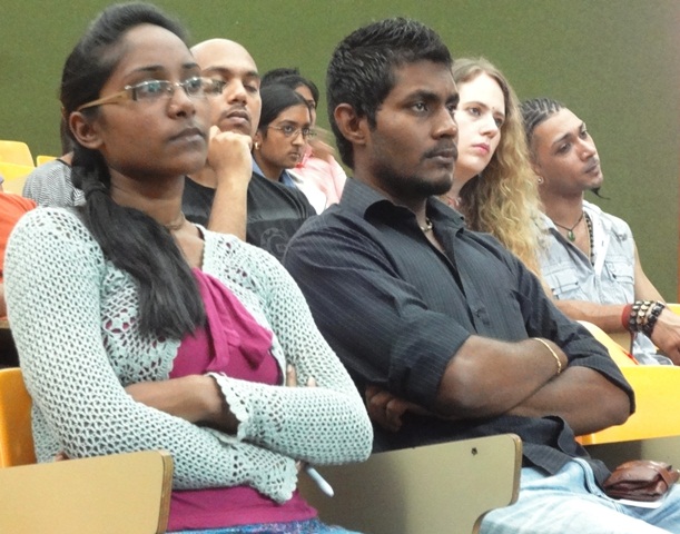 Sankarshan Das Lecture to University Students of Mauritius