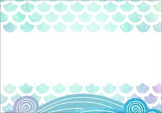 Mermaid: Free Printable Invitations.